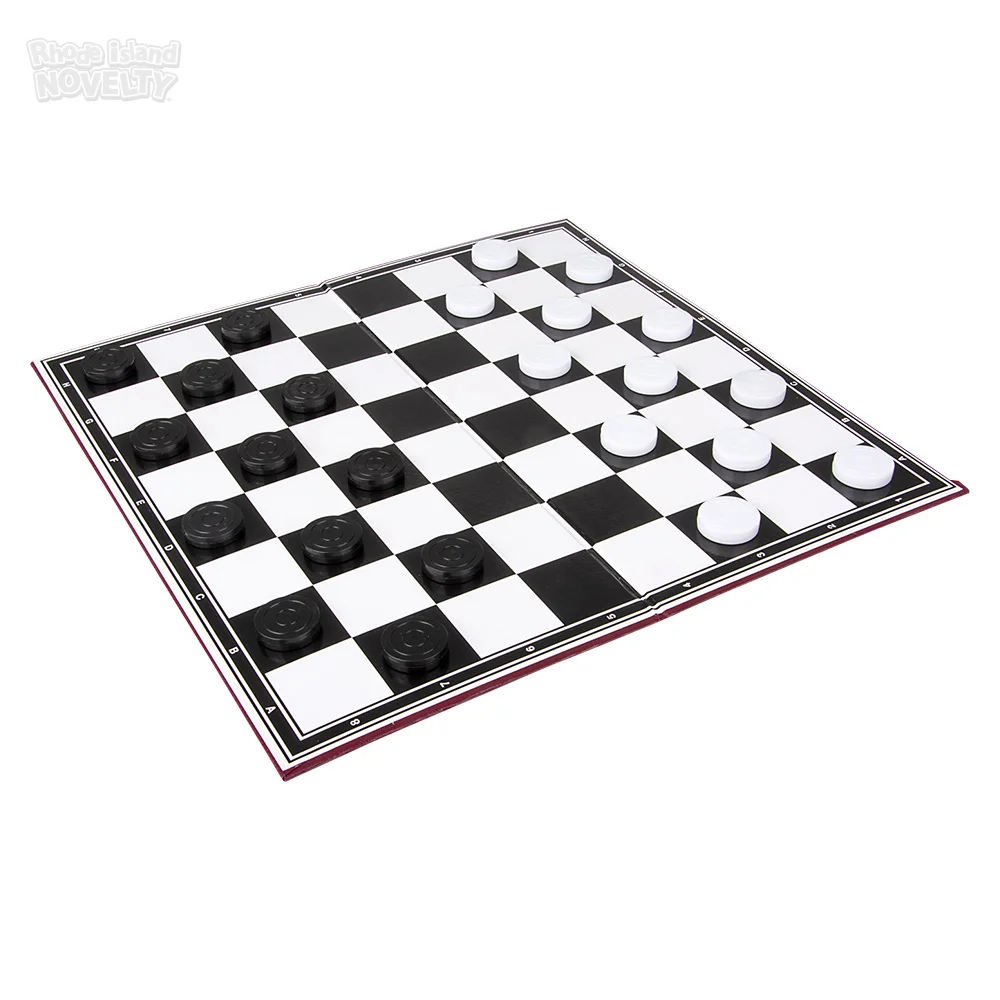 4" Checkers Set