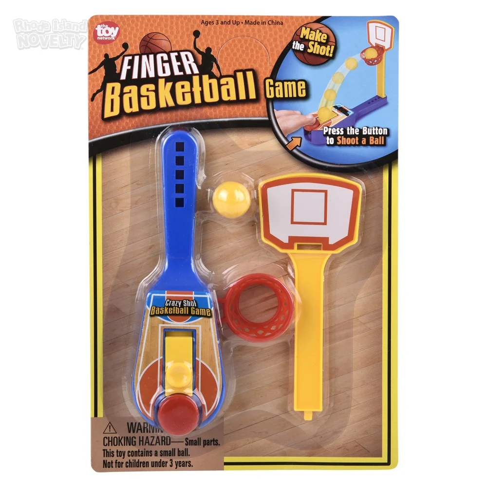 5" Mini Finger Basketball Game,Pack of 12