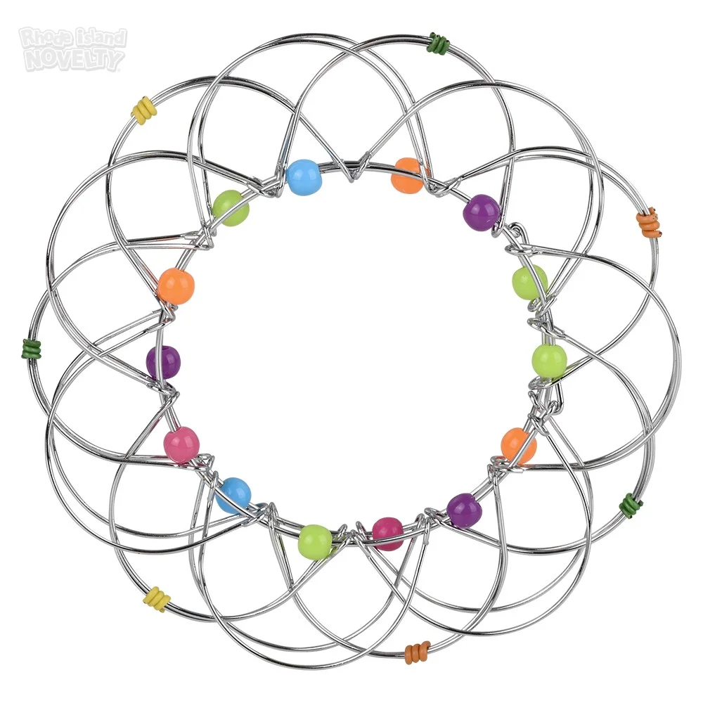 Metal Wire Fidget Puzzle 4",Pack of 12