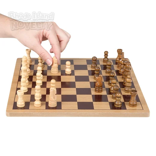 10" Wooden Chess Set