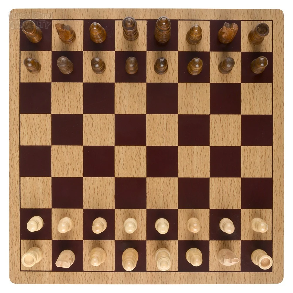 10" Wooden Chess Set