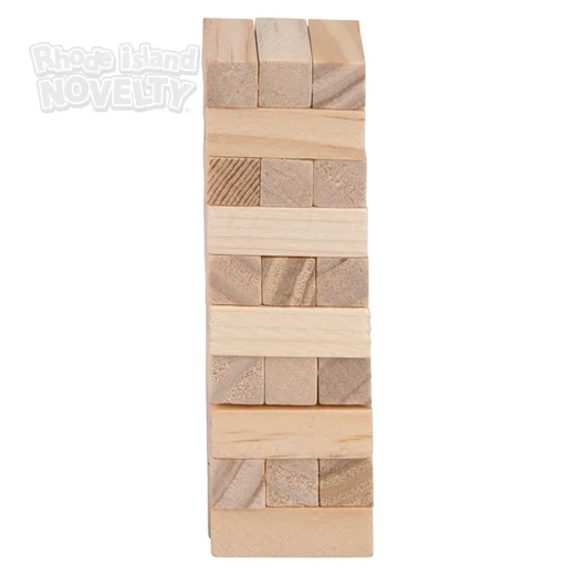 Mini Wooden Tower Game 4"
