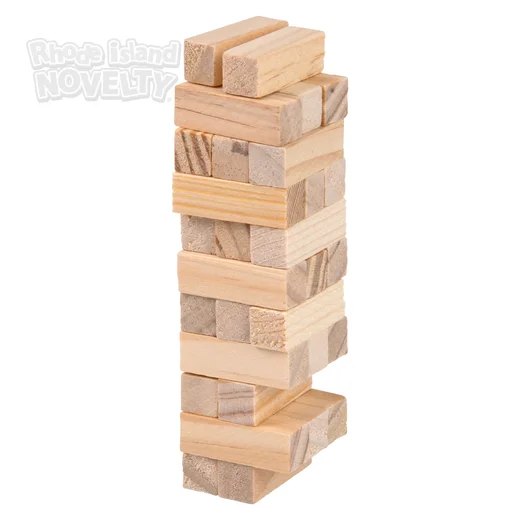 Mini Wooden Tower Game 4"