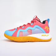 RIP-IT Women’s Future Volleyball Shoe - Size 7 - Pink/Blue/Orange