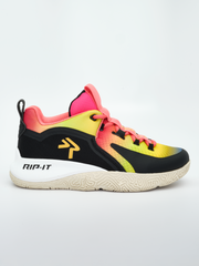RIP-IT SwiftStep Kaylei Volleyball Shoes - Size 13 - Black/Pink/Yellow