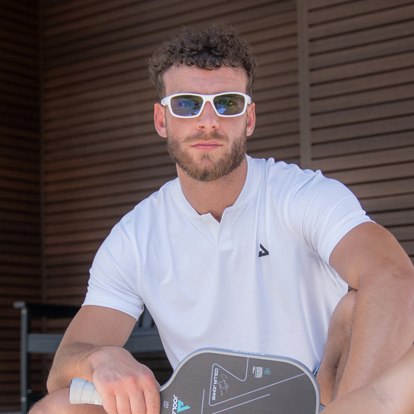 JOOLA RJX Enhance Pickleball Eyewear - Matte White