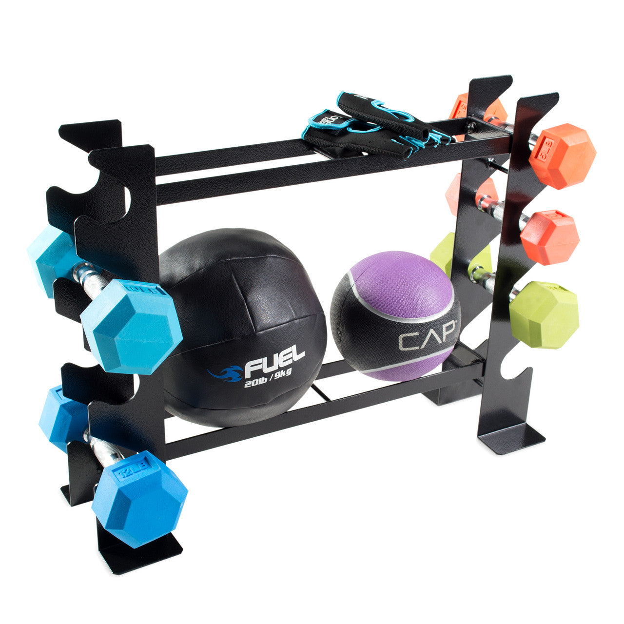 CAP 27" Dumbbell and Accessories Rack