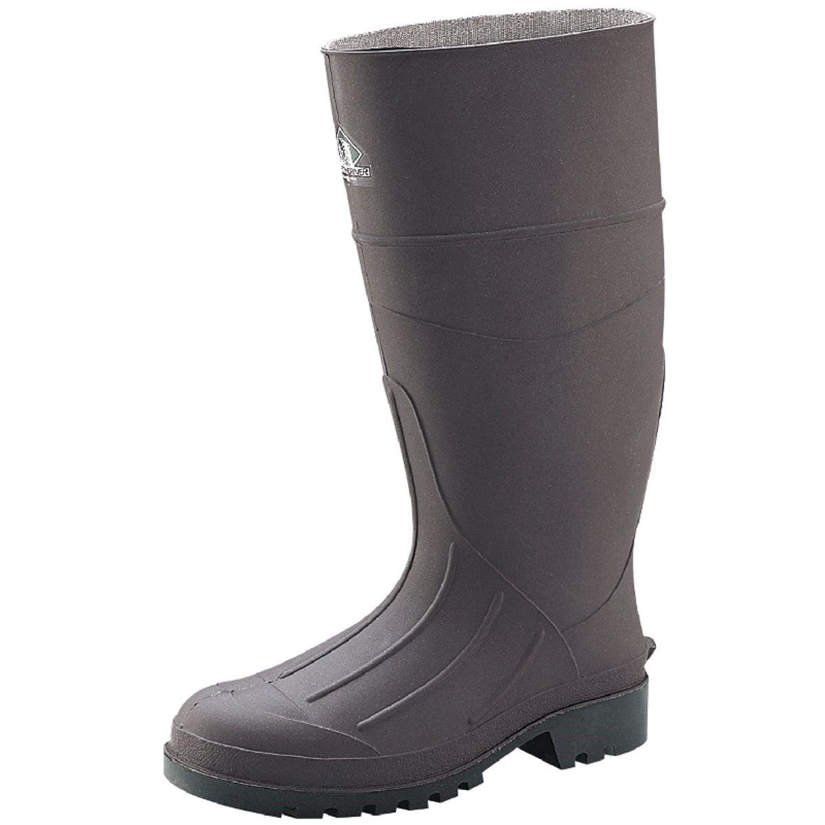 Servus Men's Size 7 Brown PVC Rubber Work Boot