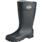 Servus Men's Size 13 Black Steel Toe PVC Rubber Boot