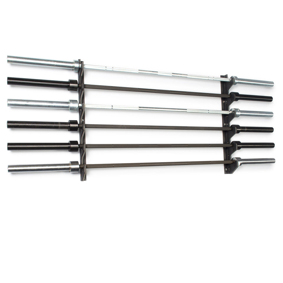 CAP Horizontal Bar Storage Wall Rack, Holds 6 Bars