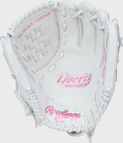 Rawlings Liberty Advanced 11.5-Inch Sofball Glove  - Right Hand Thrower - White/Pink