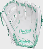 Rawlings Liberty Advanced 13-Inch Sofball Glove  - Left Hand Thrower - White