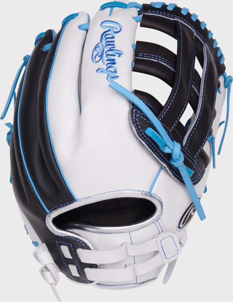 Rawlings Liberty Advanced 12.25-Inch Sofball Glove  - Right Hand Thrower - White/Black Speedshell