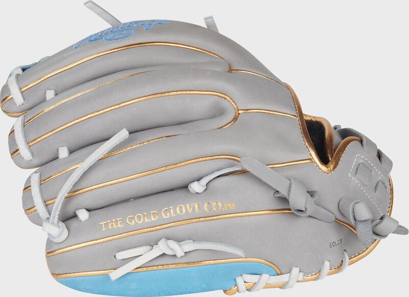 Rawlings Liberty Advanced 11.75-Inch Sofball Glove  - Right Hand Thrower - Gray/Columbia Blue