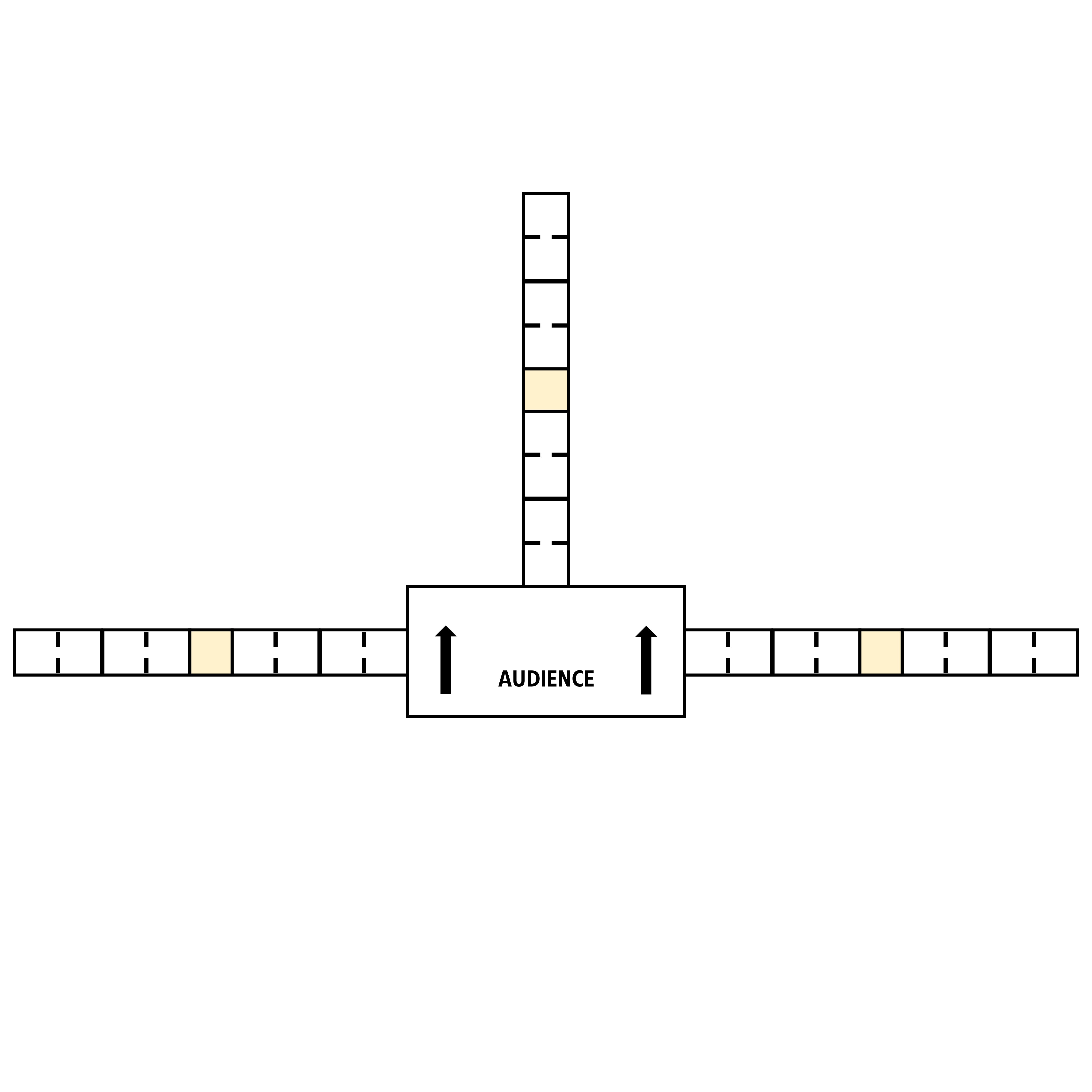 ADA Ramp, 32" Height, Option 1 - Straight