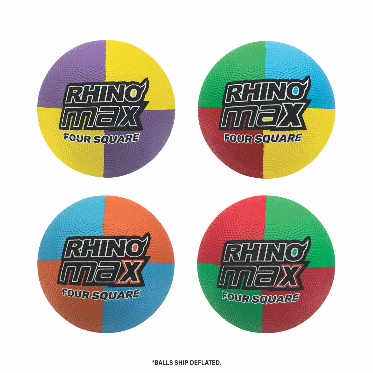 Rhino® Max 4 Square Playground Ball Set