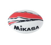 Rugby, Championship Series - Stitched Match Ball, Rubber Cover, Red/Black/White, Official Size 5