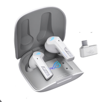 ASUS - ROG Cetra True Wireless SpeedNova in-Ear Gaming Earbuds - White