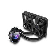 ASUS ROG Strix LC II 240 All-in-one AIO Liquid CPU Cooler 240mm Radiator, Intel LGA1700, 115x/2066 and AMD AM4/TR4 Support,2x120mm 4-pin PWM Fans