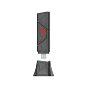 ASUS - ROG USB-BE92 BE6500 Tri-Band Wi-Fi 7 USB Network Adapter - Black