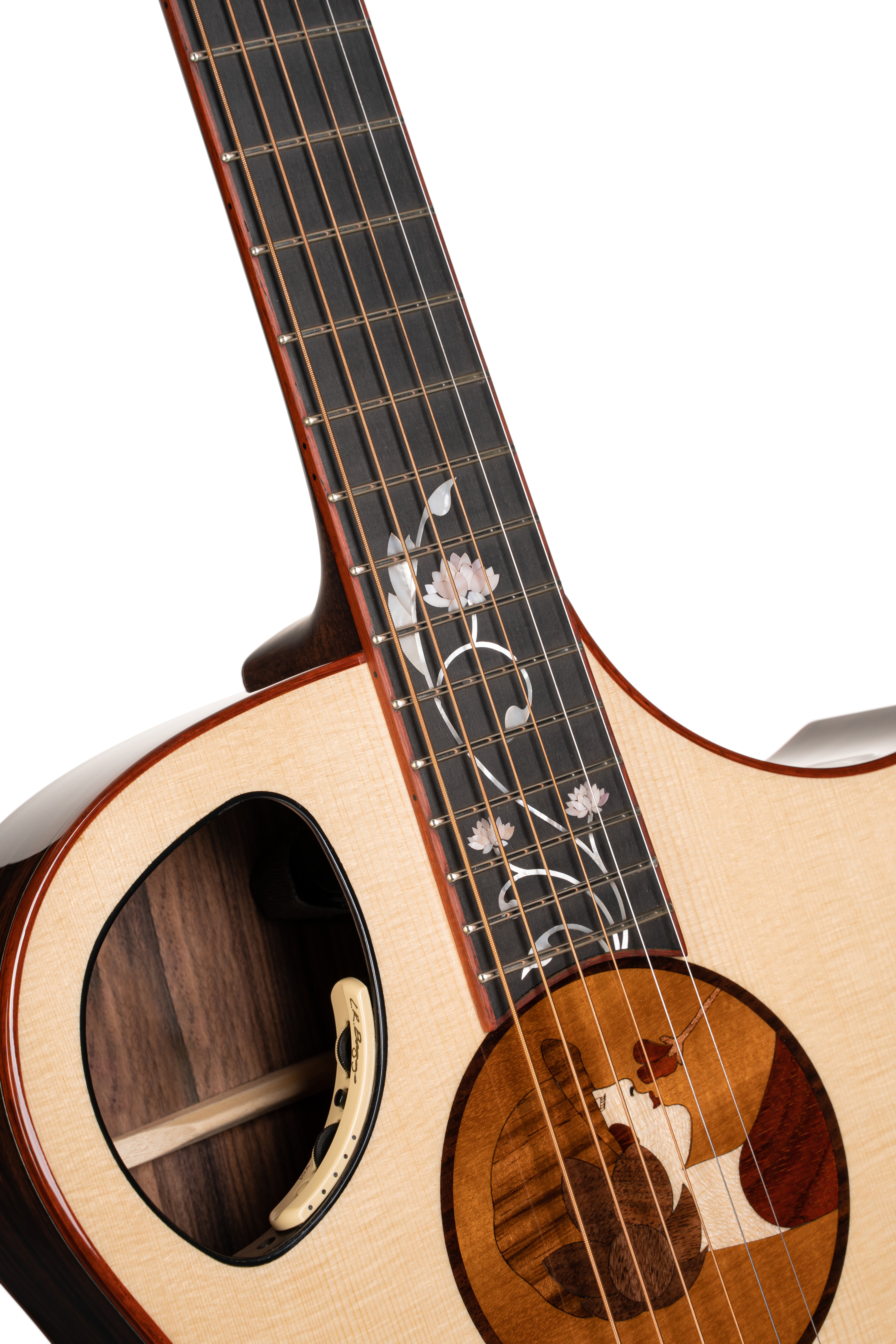 Cort ROSELYN Masterpiece Series Roselyn Redux Acoustic-Electric Guitar. Natural Glossy