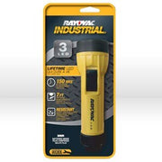 I2DLED-B Ray-o-Vac Flashlight,2D,LED,Yellow