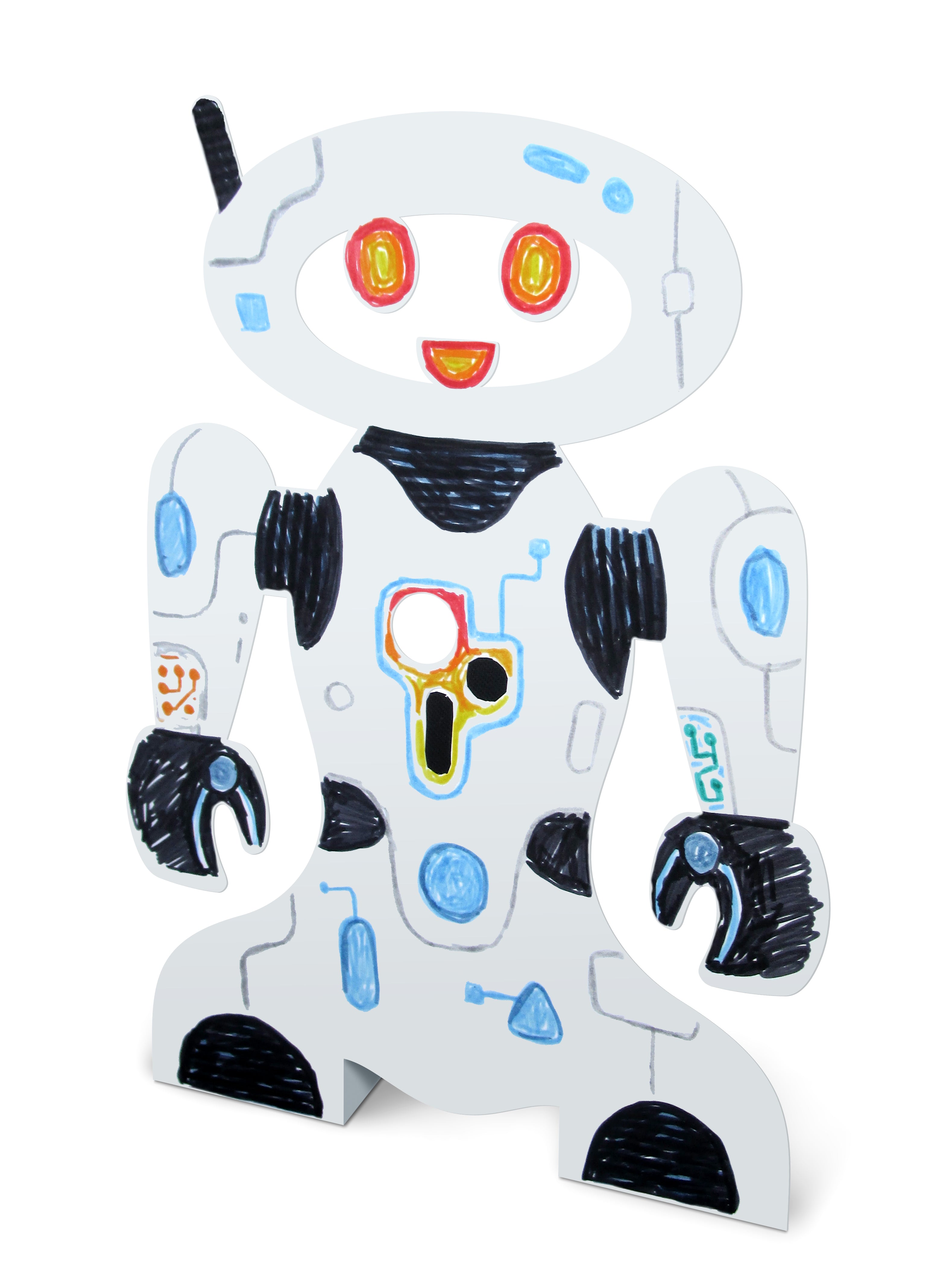 Stand-Up Robots 24/pkg