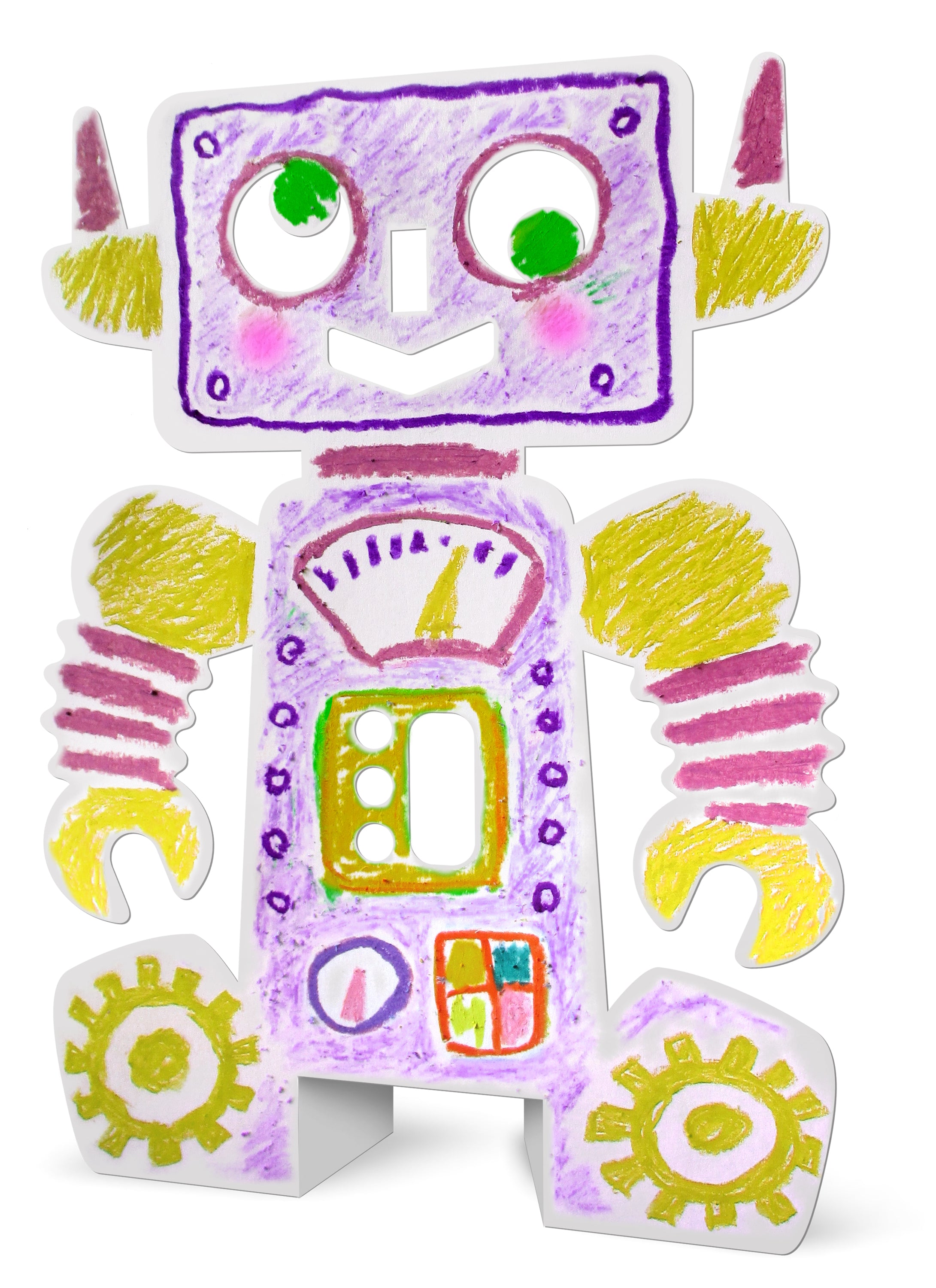 Stand-Up Robots 24/pkg