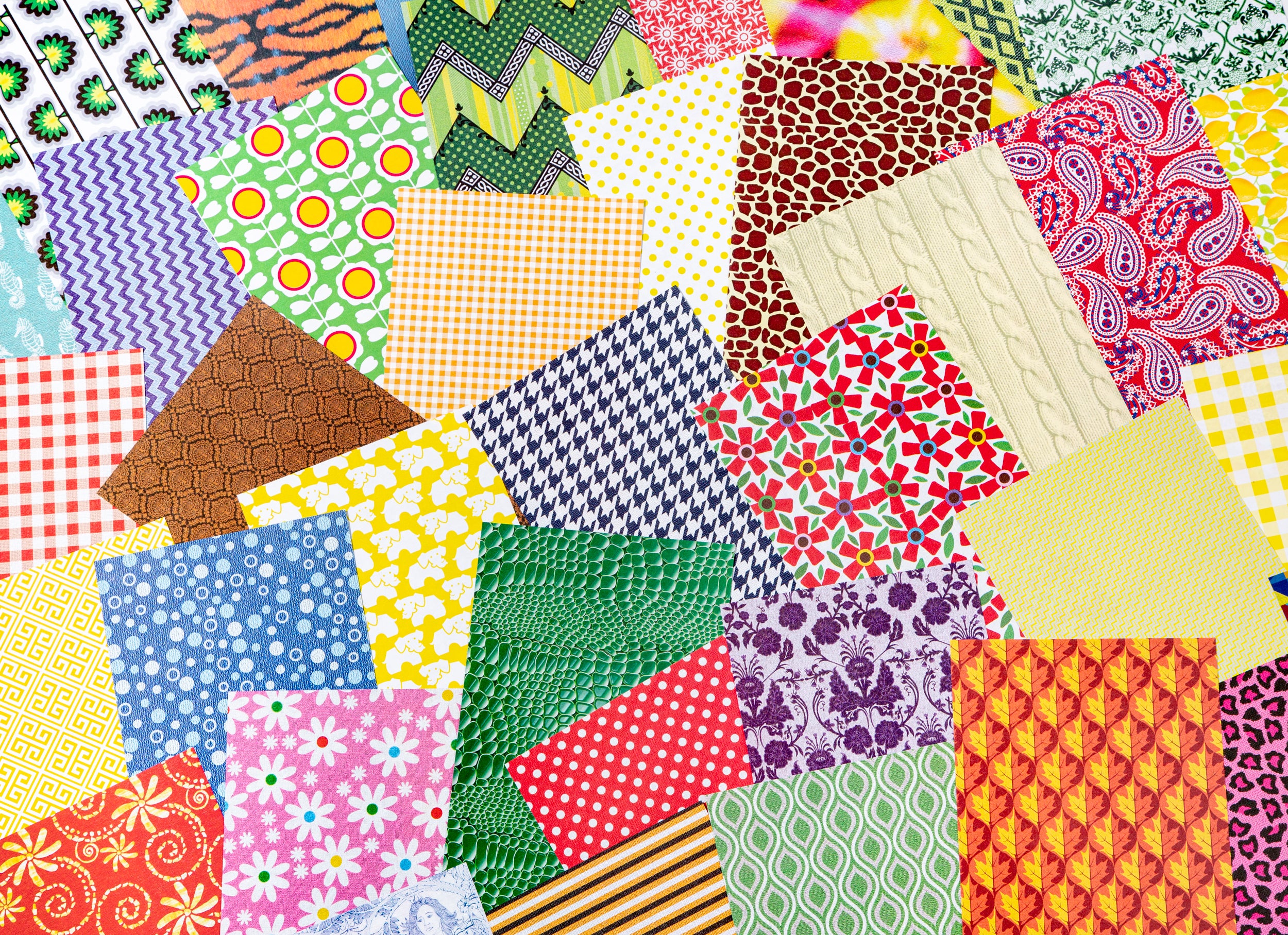 All Kinds of Fabric Paper  200 sheets