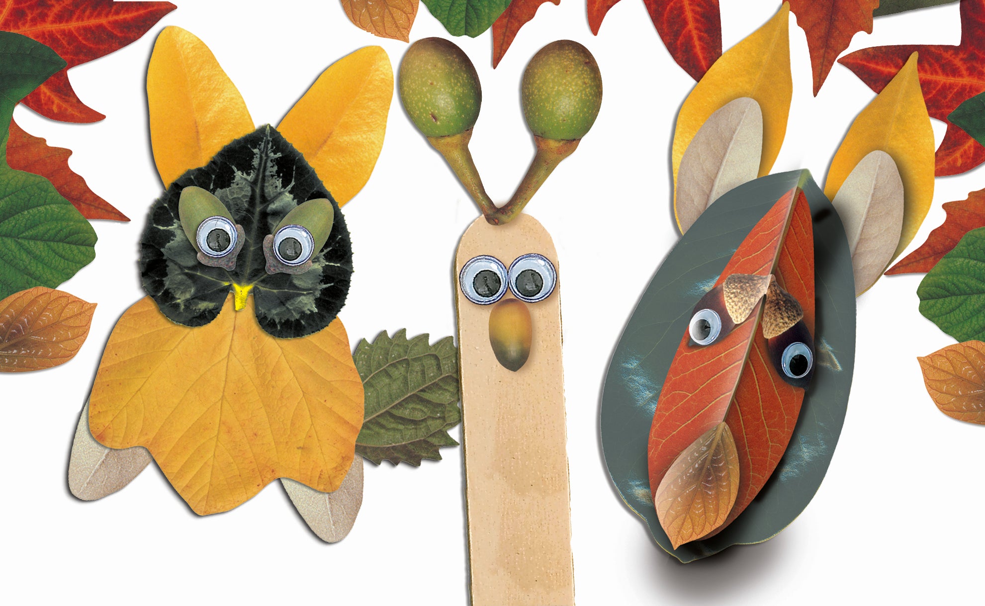 Crafty Leaves  266/pkg