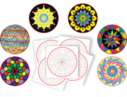 Make-A-Mandala Paper  36 sheets