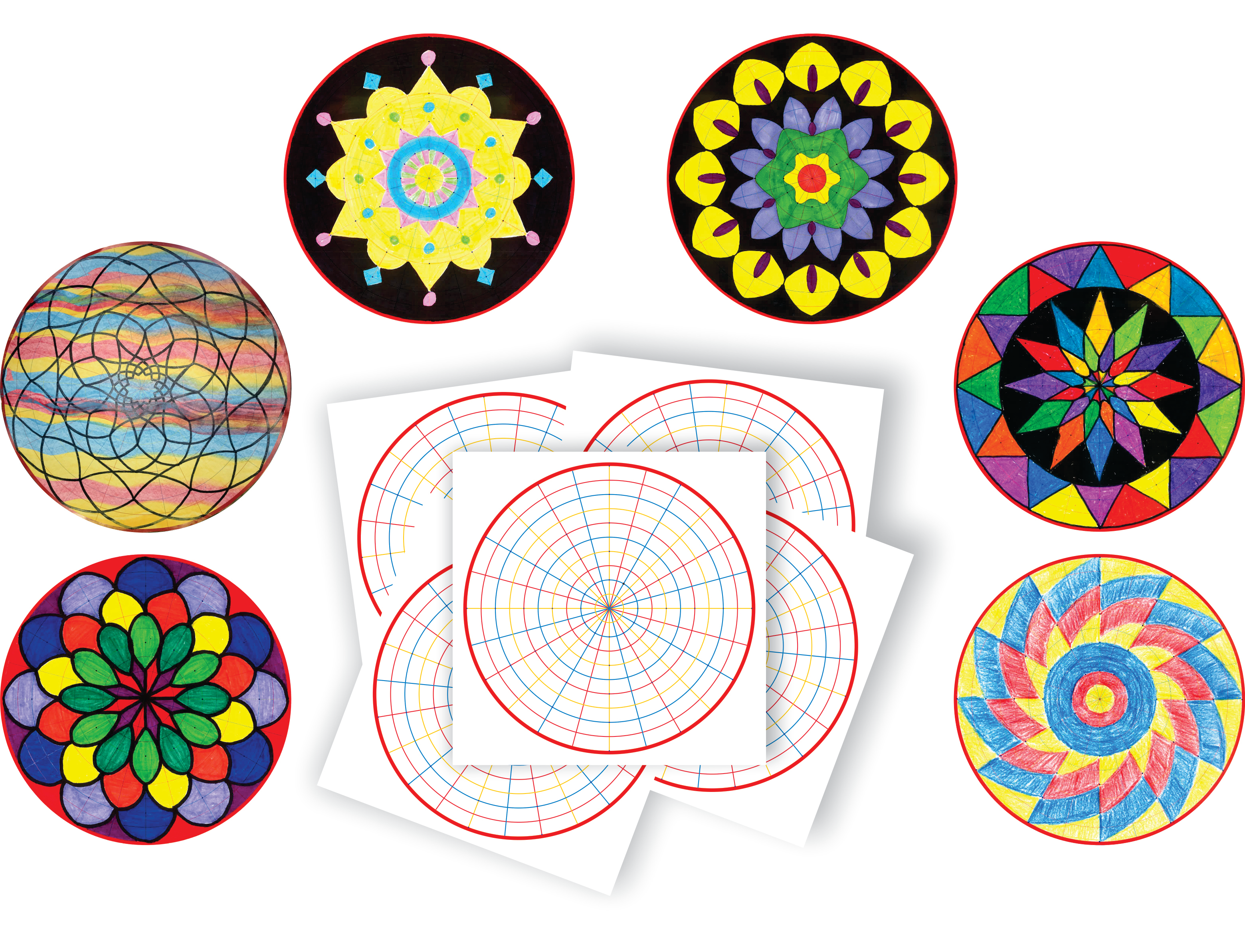 Make-A-Mandala Paper  36 sheets