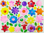 Blots of Flowers