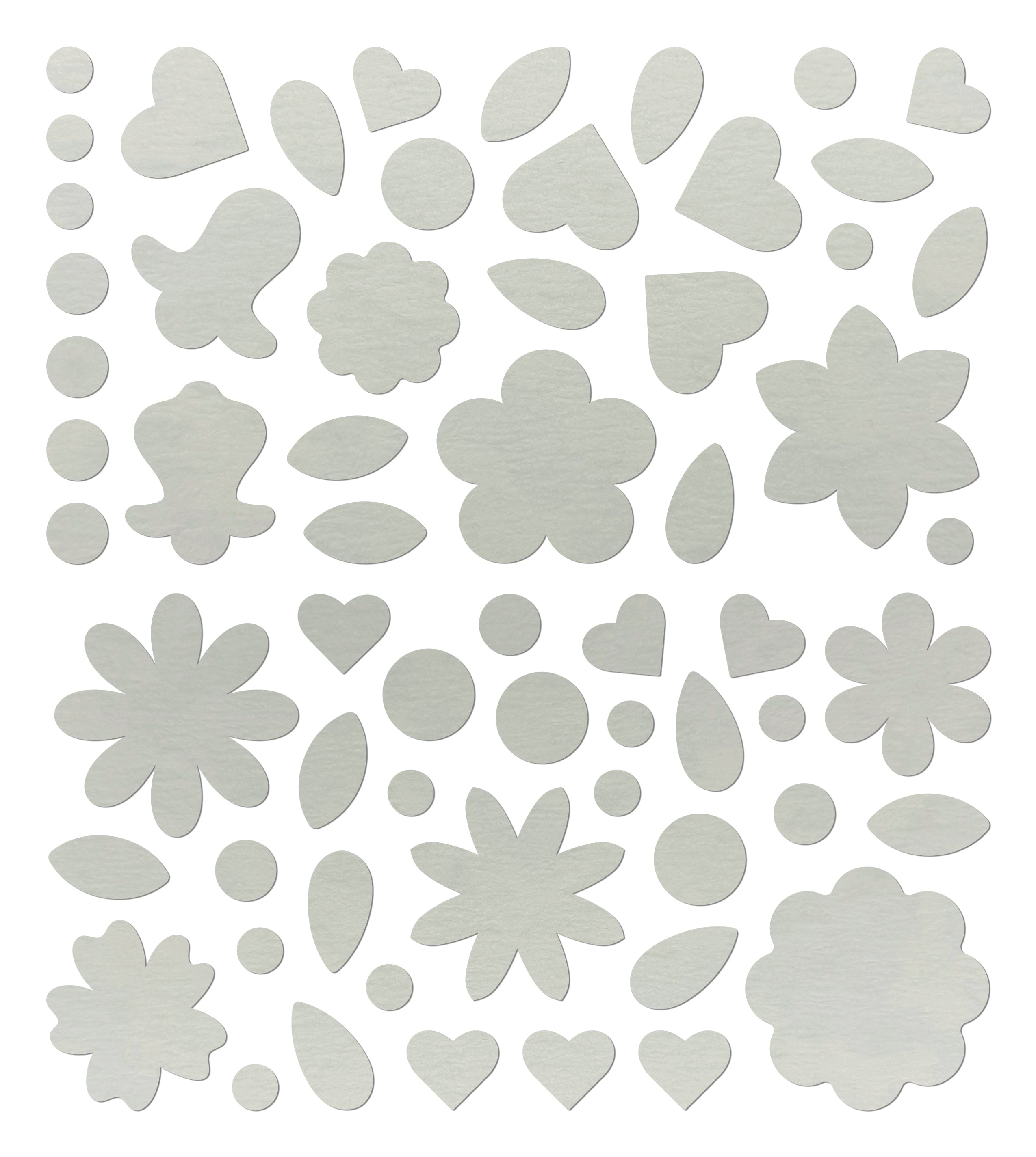Blots of Flowers