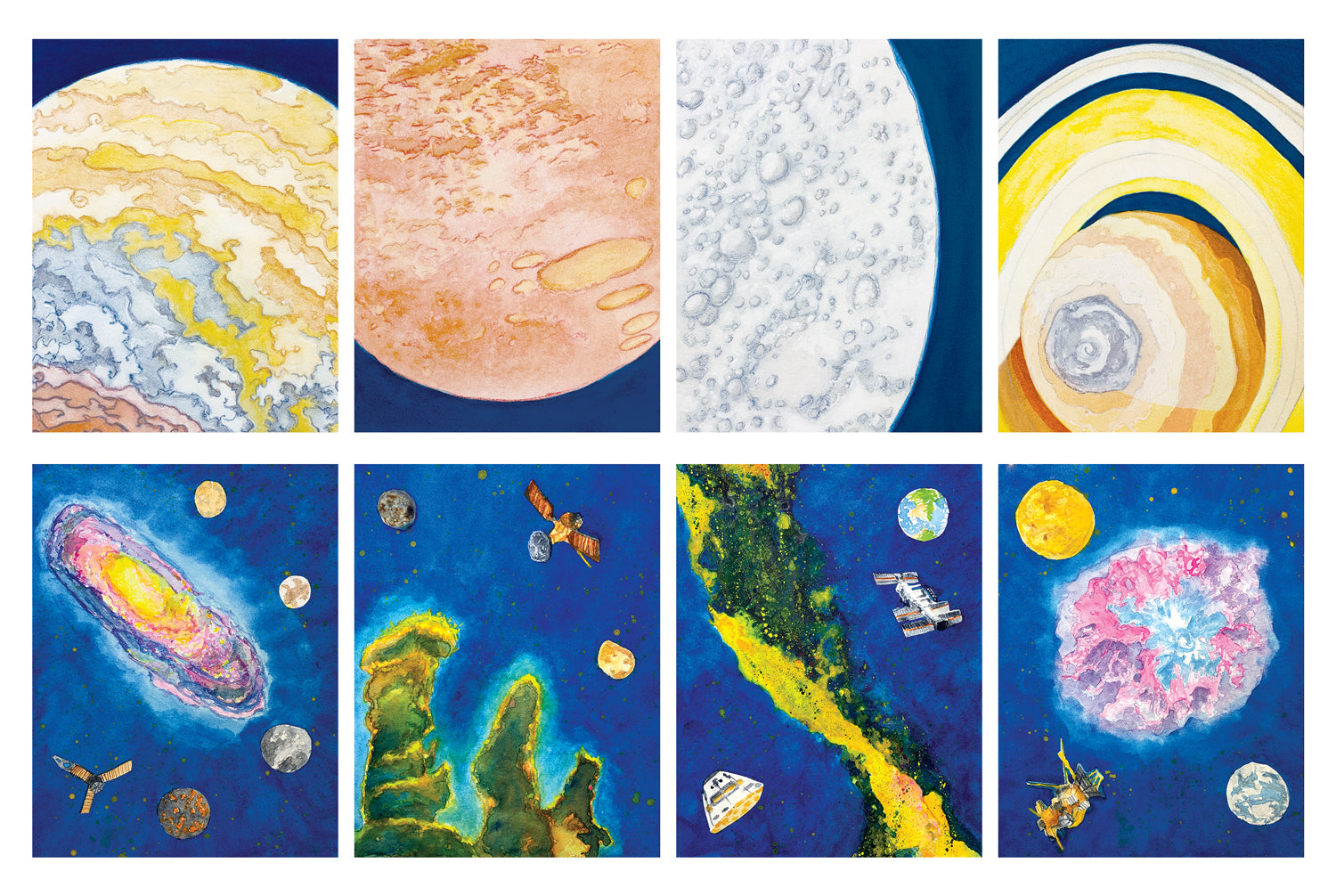 Outer Space Paper  32 sheets