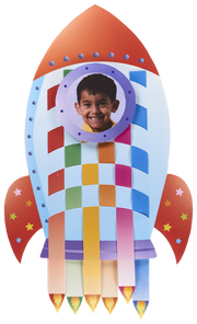 Rocket Ship Weaving Mats