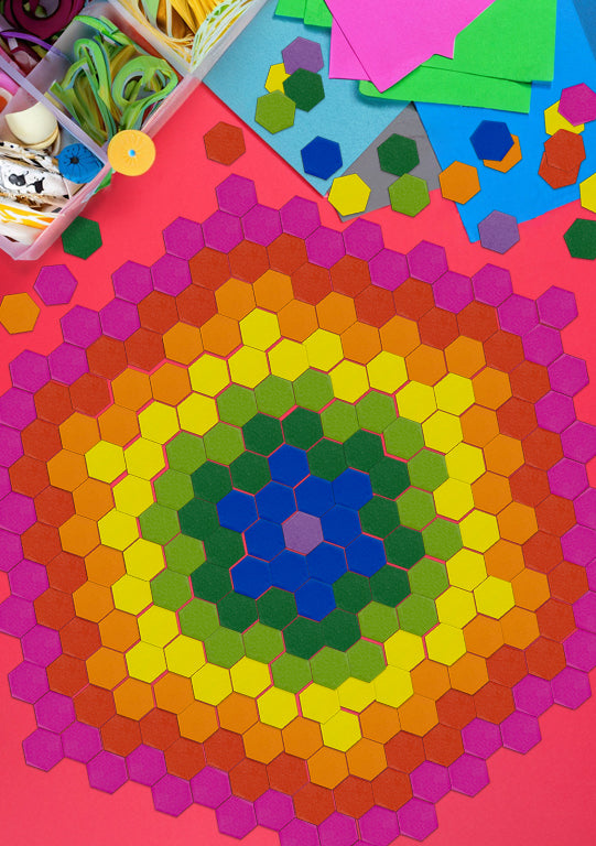 Hexagon Mosaics - 2,000/pkg