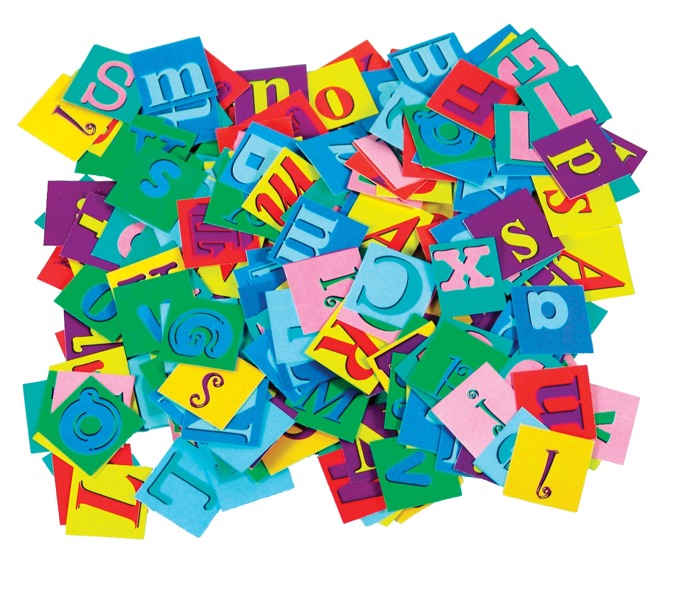 Alphabet Pasting Pieces  2000/pkg
