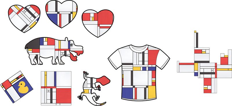 Mondrian Mosaic 1,500/pkg