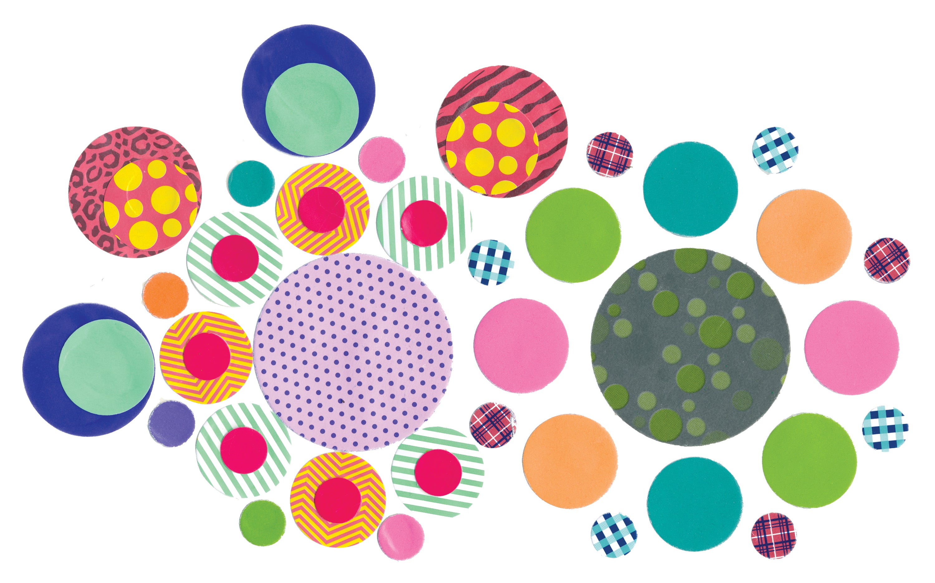 Paper Circle Popz 1500/pkg