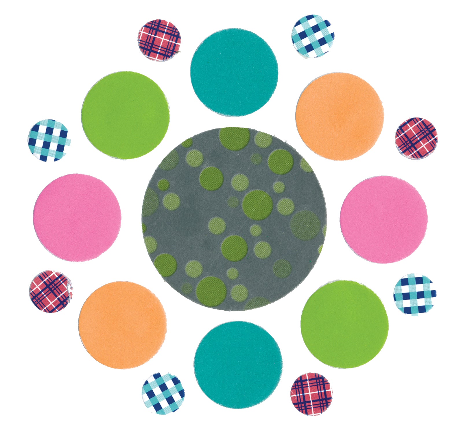 Paper Circle Popz 1500/pkg