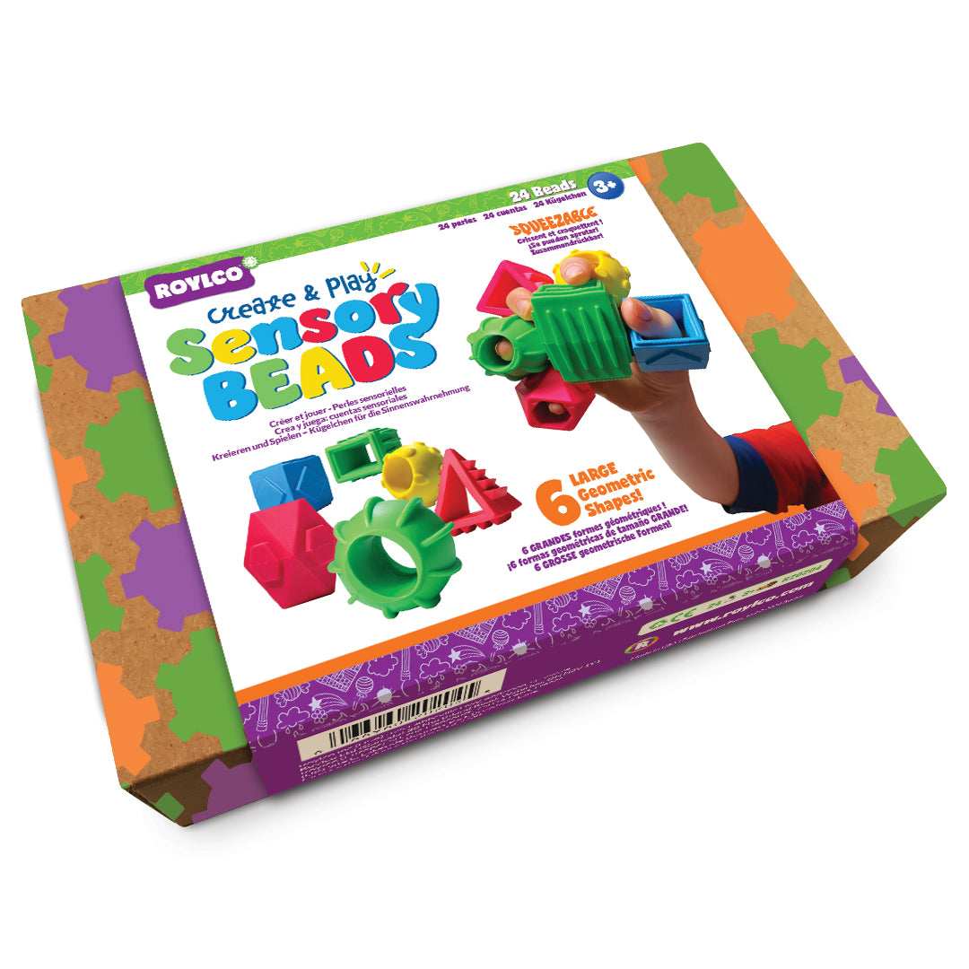Sensory Create & Play Beads  24/pkg