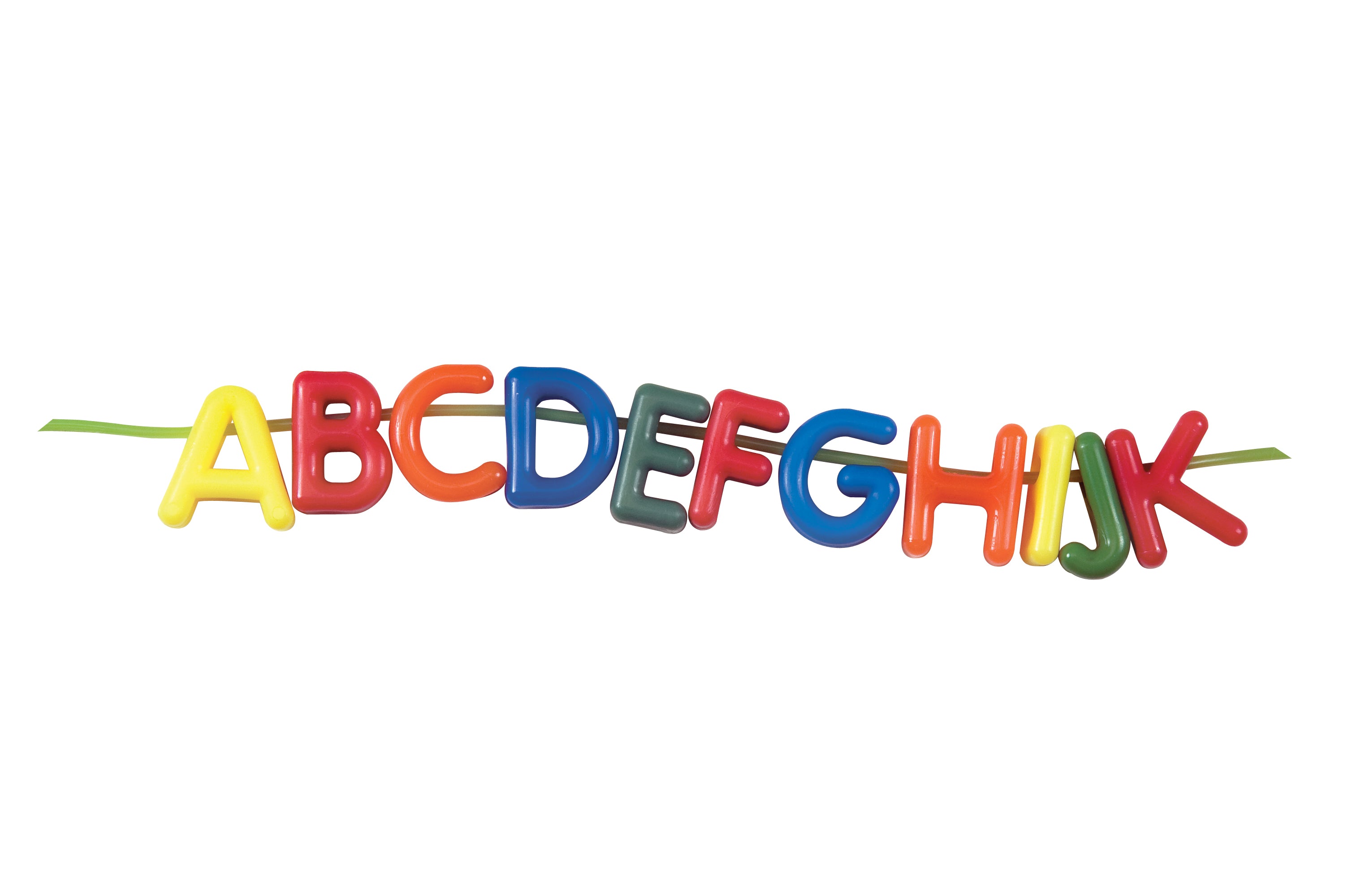 Manuscript Letter Beads 288/pkg