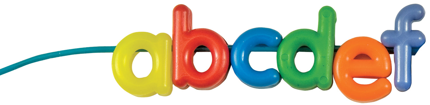 Lower Case Letter Beads 288/pkg