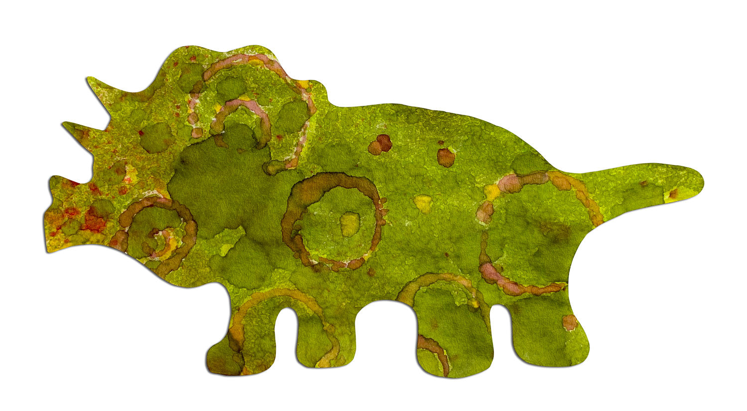 Color Diffusing Paper Dinosaurs 80/pkg