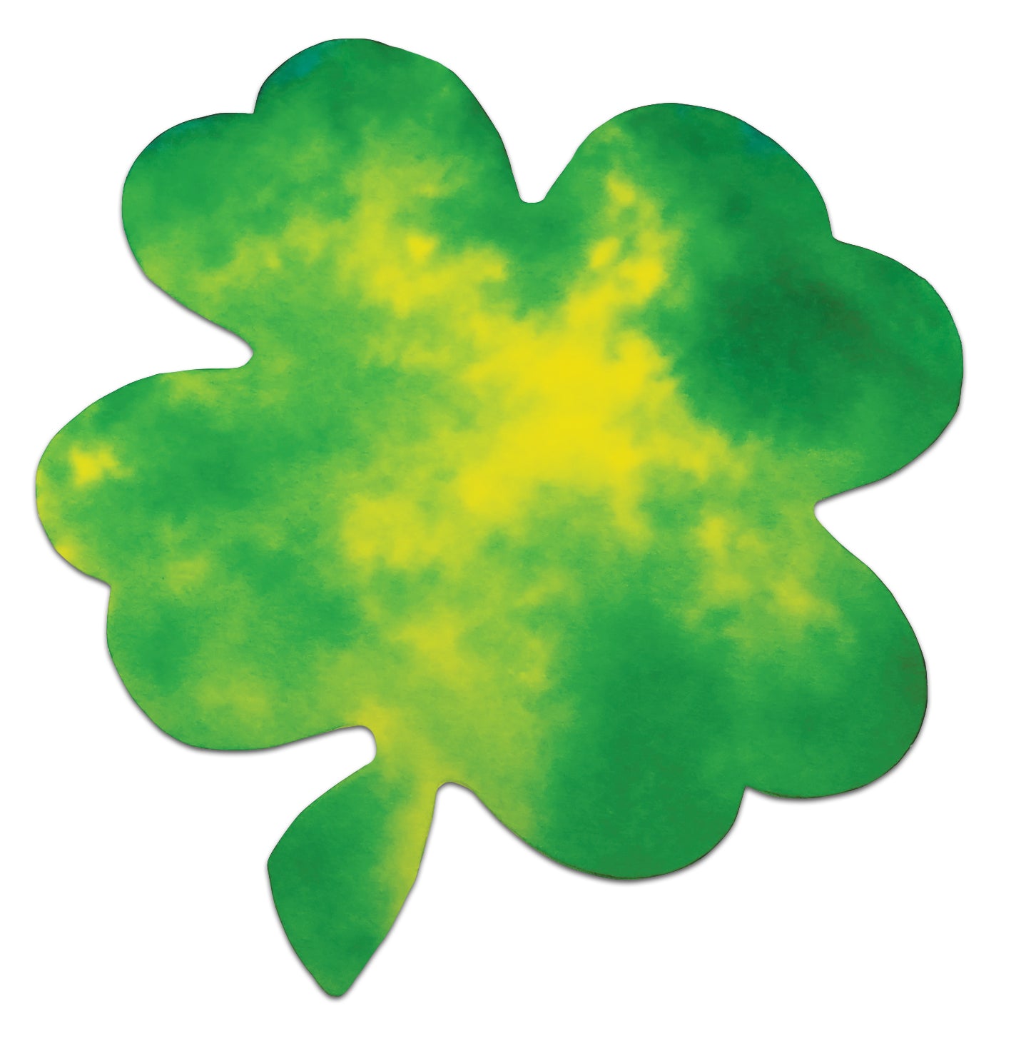 Color Diffusing Lucky Clovers  50/pkg