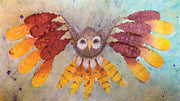 Color Diffusing Paper Feathers 80/pkg