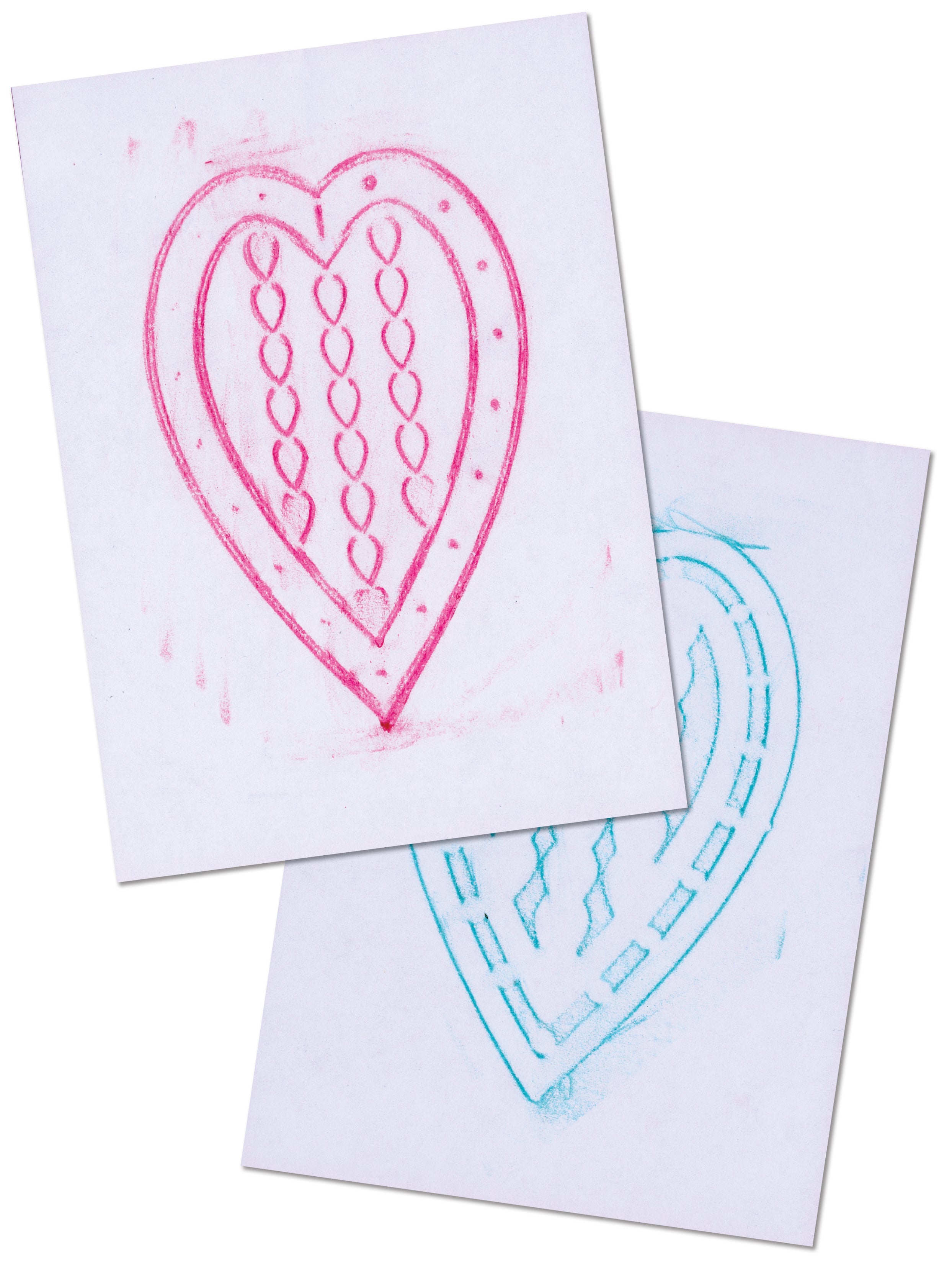 Teach Me Shapes Rubbing Plates  16/pkg