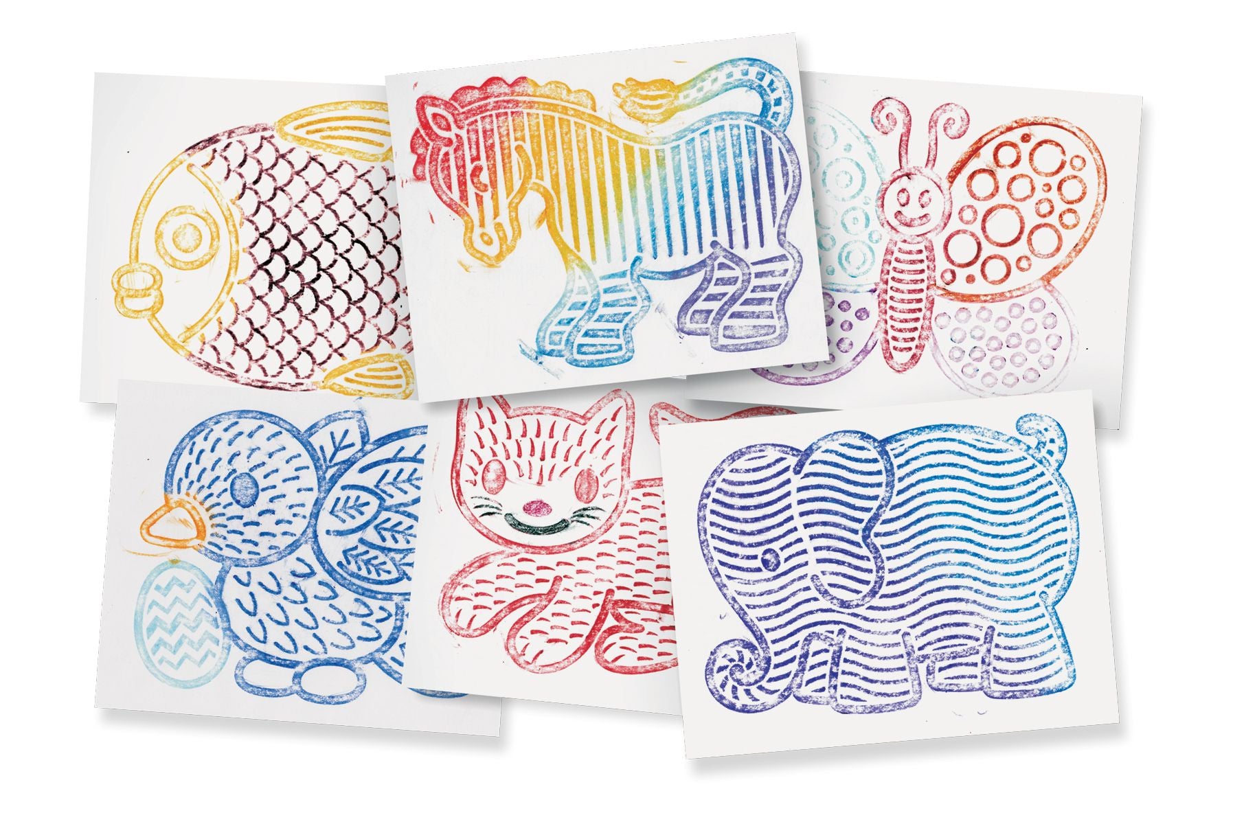 Junior Rubbing Plates  6/pkg