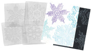 Snowflake Rubbing Plates  6/pkg